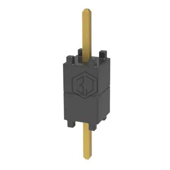 DW-01-07-G-S-200 - Samtec Inc. - Rectangular Connectors - Board Spacers, Stackers (Board to Board)