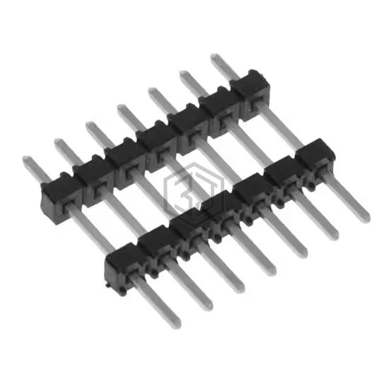 TW-07-03-T-S-285-100 - Samtec Inc. - Rectangular Connectors - Board Spacers, Stackers (Board to Board)