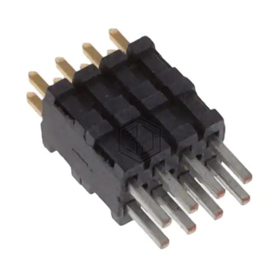 FW-04-04-F-D-200-075 - Samtec Inc. - Rectangular Connectors - Board Spacers, Stackers (Board to Board)