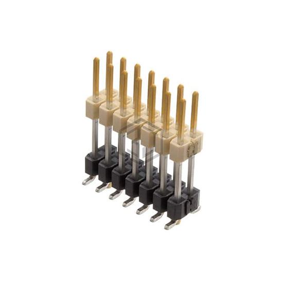 HW-07-10-F-D-510-SM-A - Samtec Inc. - Rectangular Connectors - Board Spacers, Stackers (Board to Board)