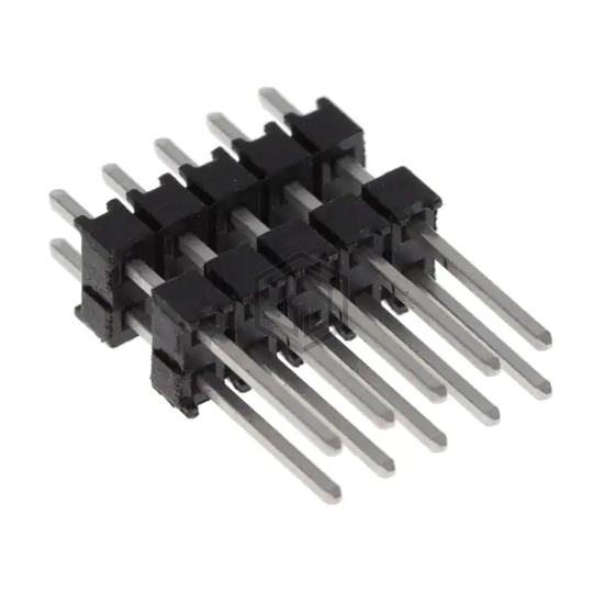 DW-05-09-T-D-300 - Samtec Inc. - Rectangular Connectors - Board Spacers, Stackers (Board to Board)