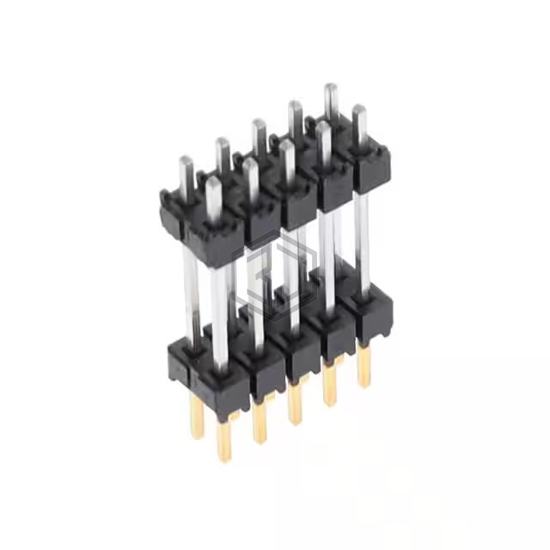 ZW-05-10-F-D-551-110 - Samtec Inc. - Rectangular Connectors - Board Spacers, Stackers (Board to Board)