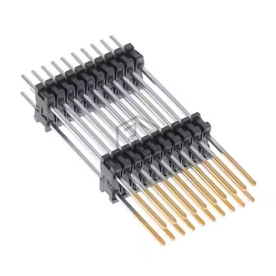 HDWM-10-61-S-D-590 - Samtec Inc. - Rectangular Connectors - Board Spacers, Stackers (Board to Board)