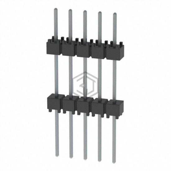 EW-05-12-T-S-500 - Samtec Inc. - Rectangular Connectors - Board Spacers, Stackers (Board to Board)