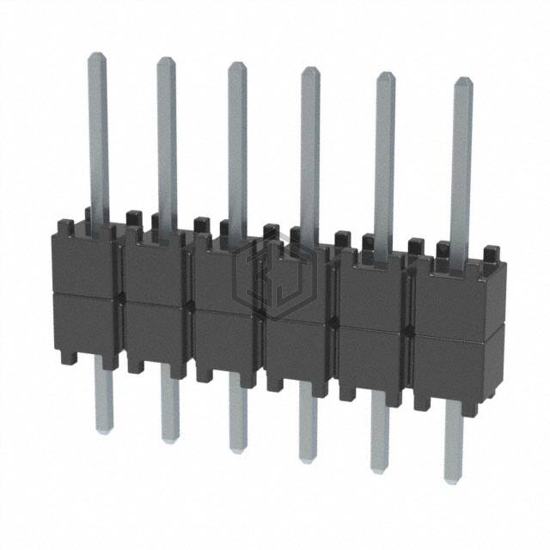 DW-06-08-TM-S-200 - Samtec Inc. - Rectangular Connectors - Board Spacers, Stackers (Board to Board)