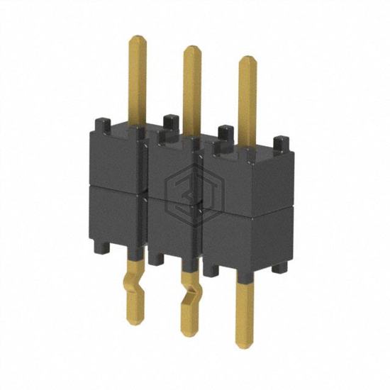 DW-03-07-G-S-200-LL - Samtec Inc. - Rectangular Connectors - Board Spacers, Stackers (Board to Board)