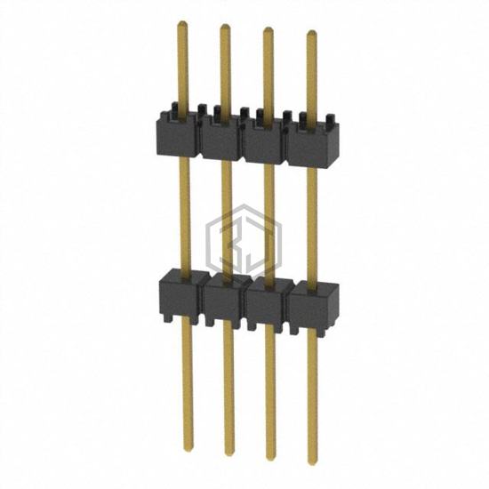 EW-04-12-G-S-500 - Samtec Inc. - Rectangular Connectors - Board Spacers, Stackers (Board to Board)