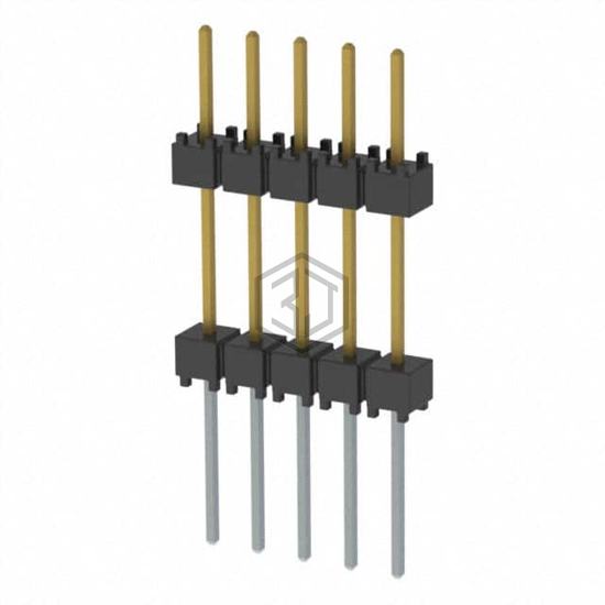 EW-05-12-L-S-500 - Samtec Inc. - Rectangular Connectors - Board Spacers, Stackers (Board to Board)