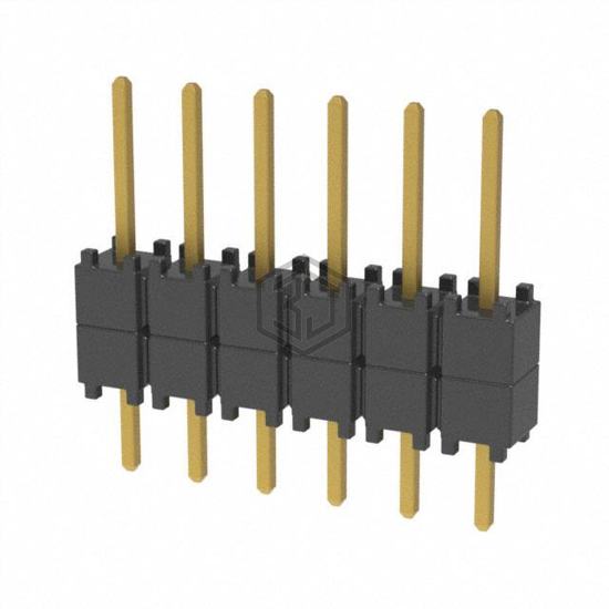DW-06-08-G-S-200 - Samtec Inc. - Rectangular Connectors - Board Spacers, Stackers (Board to Board)
