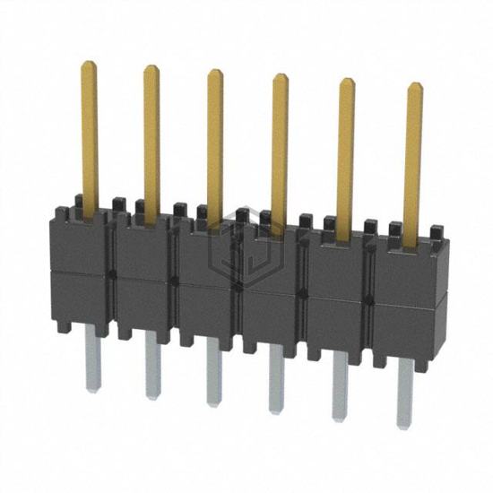 DW-06-08-F-S-200 - Samtec Inc. - Rectangular Connectors - Board Spacers, Stackers (Board to Board)