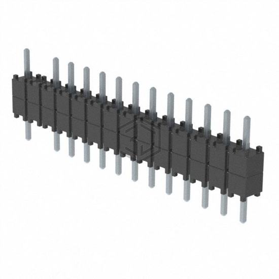 DW-14-07-T-S-200-002 - Samtec Inc. - Rectangular Connectors - Board Spacers, Stackers (Board to Board)
