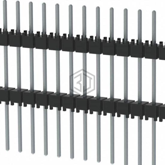EW-50-12-T-S-500 - Samtec Inc. - Rectangular Connectors - Board Spacers, Stackers (Board to Board)
