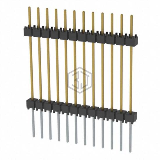 EW-12-14-L-S-900 - Samtec Inc. - Rectangular Connectors - Board Spacers, Stackers (Board to Board)