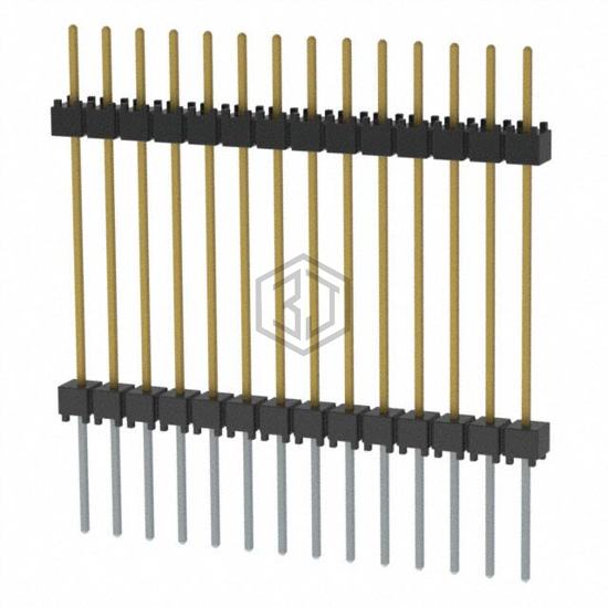 EW-14-14-L-S-900 - Samtec Inc. - Rectangular Connectors - Board Spacers, Stackers (Board to Board)