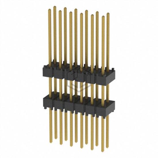 EW-06-13-G-D-400 - Samtec Inc. - Rectangular Connectors - Board Spacers, Stackers (Board to Board)