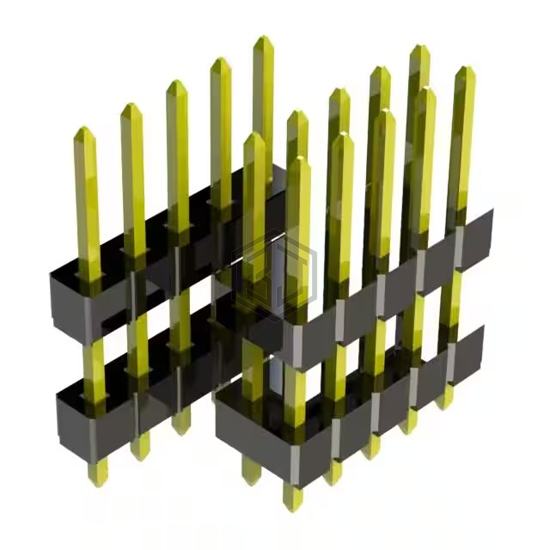 BSTC-106-D-110-24-GT-500-LF - Major League Electronics - Rectangular Connectors - Board Spacers, Stackers (Board to Board)