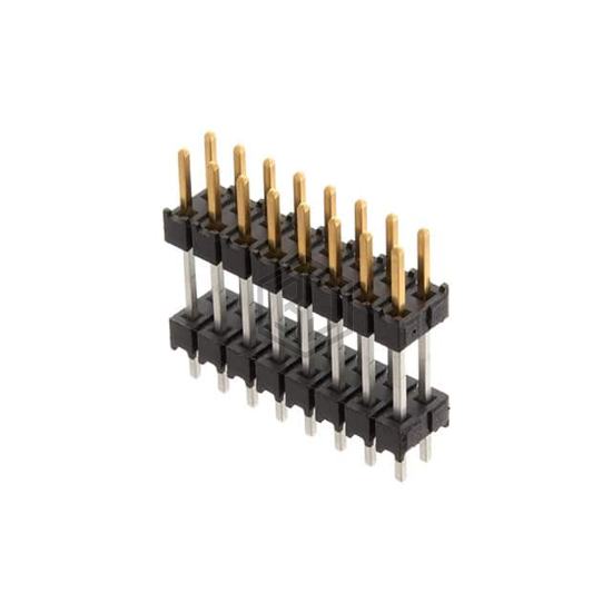 ZW-08-09-F-D-440-110 - Samtec Inc. - Rectangular Connectors - Board Spacers, Stackers (Board to Board)