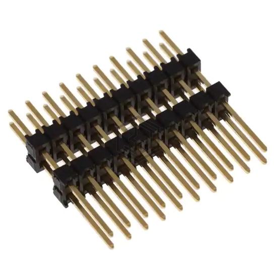 ZW-10-11-G-D-360-360 - Samtec Inc. - Rectangular Connectors - Board Spacers, Stackers (Board to Board)