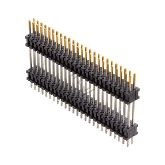 FW-25-04-F-D-446-150 - Samtec Inc. - Rectangular Connectors - Board Spacers, Stackers (Board to Board)