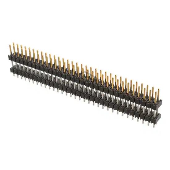 DW-32-09-F-D-390 - Samtec Inc. - Rectangular Connectors - Board Spacers, Stackers (Board to Board)