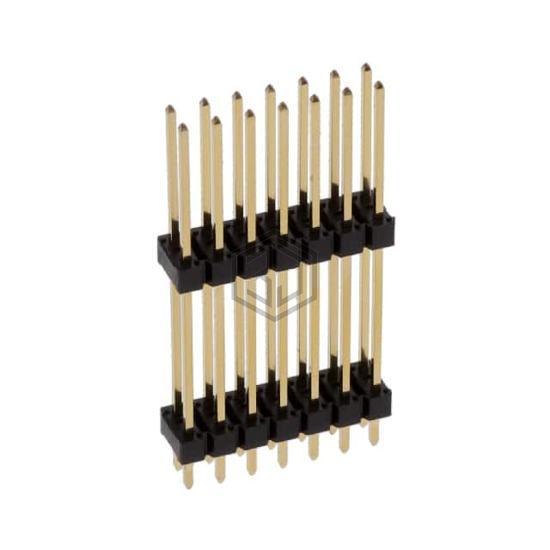76745-121R14LF - Amphenol ICC (FCI) - Rectangular Connectors - Board Spacers, Stackers (Board to Board)