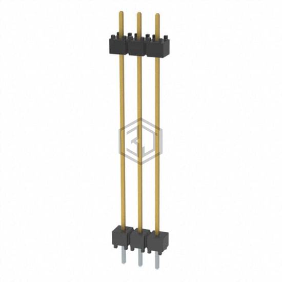 DW-03-14-F-S-1200 - Samtec Inc. - Rectangular Connectors - Board Spacers, Stackers (Board to Board)