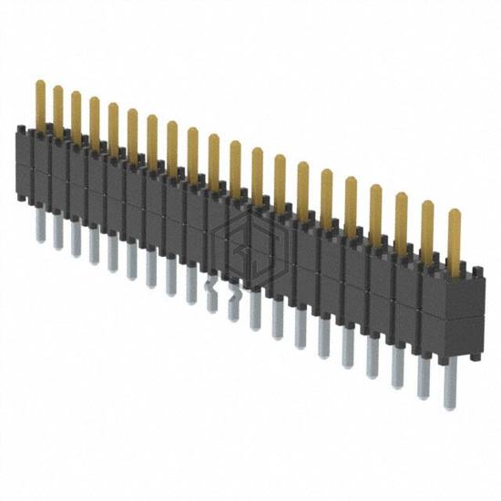 DW-20-07-F-S-200-LL - Samtec Inc. - Rectangular Connectors - Board Spacers, Stackers (Board to Board)
