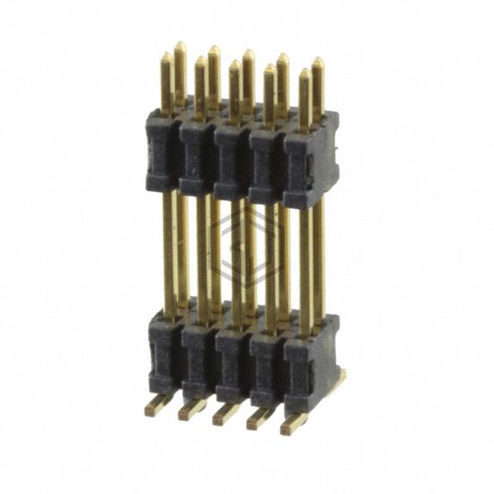FW-05-05-G-D-411-089-A - Samtec Inc. - Rectangular Connectors - Board Spacers, Stackers (Board to Board)