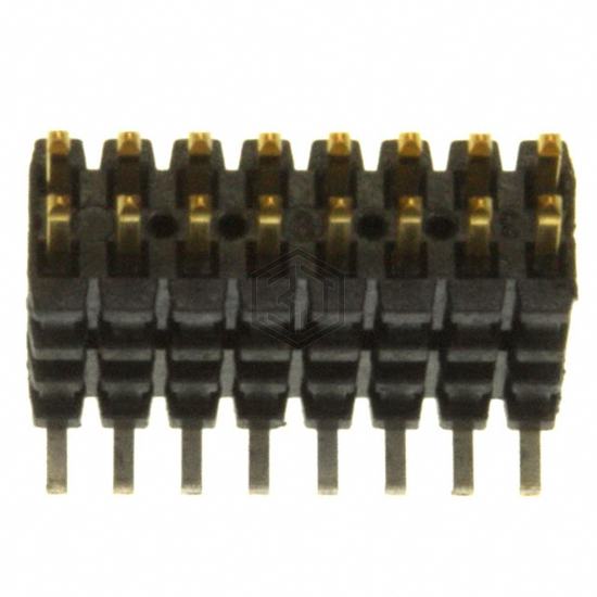 FW-08-03-L-D-258-100-A - Samtec Inc. - Rectangular Connectors - Board Spacers, Stackers (Board to Board)