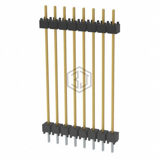DW-08-14-F-S-1200 - Samtec Inc. - Rectangular Connectors - Board Spacers, Stackers (Board to Board)