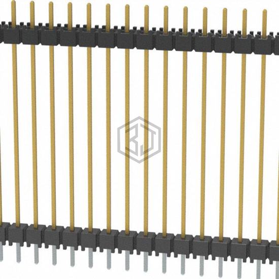 DW-40-14-F-S-1200 - Samtec Inc. - Rectangular Connectors - Board Spacers, Stackers (Board to Board)