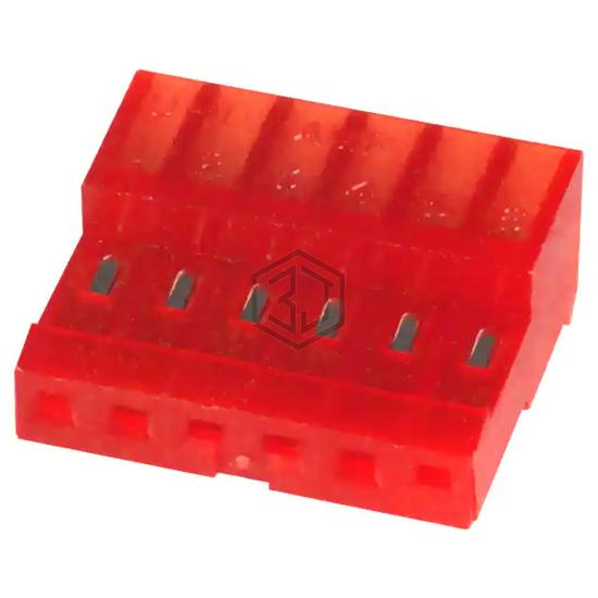 3-640440-6 - TE Connectivity AMP Connectors - Rectangular Connectors - Free Hanging, Panel Mount