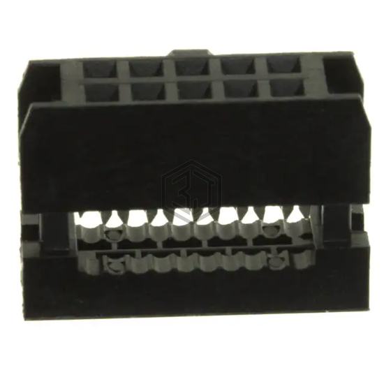 SFH21-PPPN-D05-ID-BK - Sullins Connector Solutions - Rectangular Connectors - Free Hanging, Panel Mount