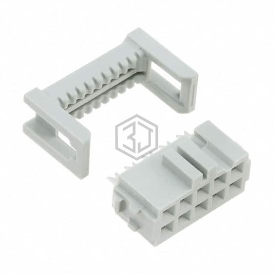 D89110-0131HK - 3M - Rectangular Connectors - Free Hanging, Panel Mount