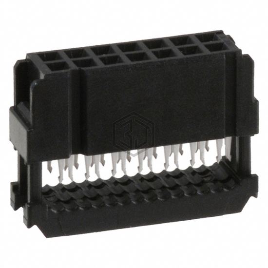 499997-2 - TE Connectivity AMP Connectors - Rectangular Connectors - Free Hanging, Panel Mount