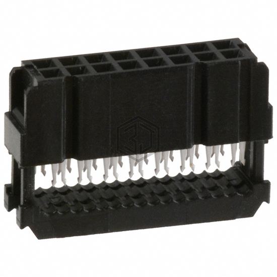 1658620-3 - TE Connectivity AMP Connectors - Rectangular Connectors - Free Hanging, Panel Mount