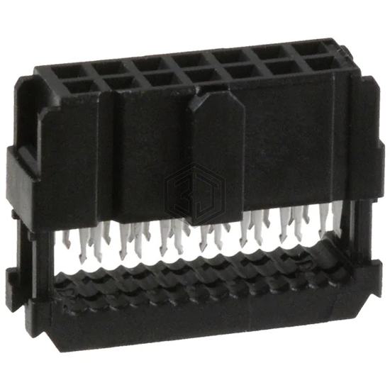 1658621-2 - TE Connectivity AMP Connectors - Rectangular Connectors - Free Hanging, Panel Mount