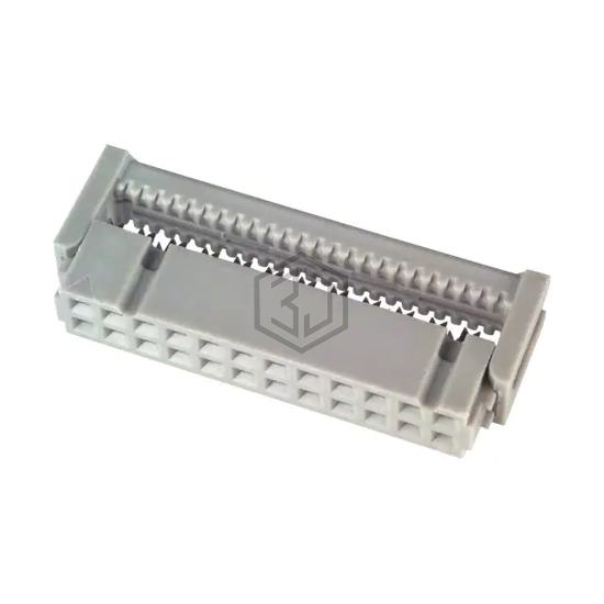 89124-0001 - 3M - Rectangular Connectors - Free Hanging, Panel Mount