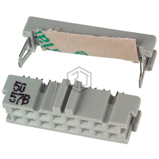 3452-6600 - 3M - Rectangular Connectors - Free Hanging, Panel Mount