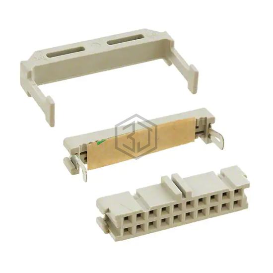 3421-6620 - 3M - Rectangular Connectors - Free Hanging, Panel Mount