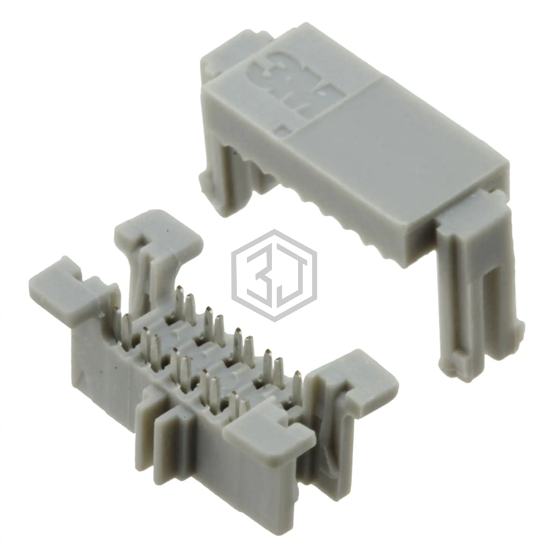 45110-010030 - 3M - Rectangular Connectors - Free Hanging, Panel Mount