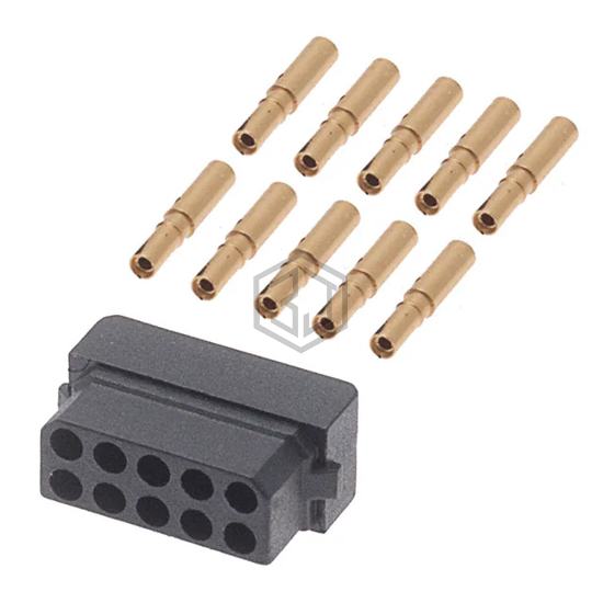 M80-8881005 - Harwin Inc. - Rectangular Connectors - Free Hanging, Panel Mount