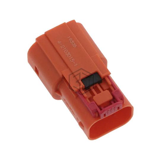 4-2103015-1 - TE Connectivity AMP Connectors - Rectangular Connectors - Free Hanging, Panel Mount