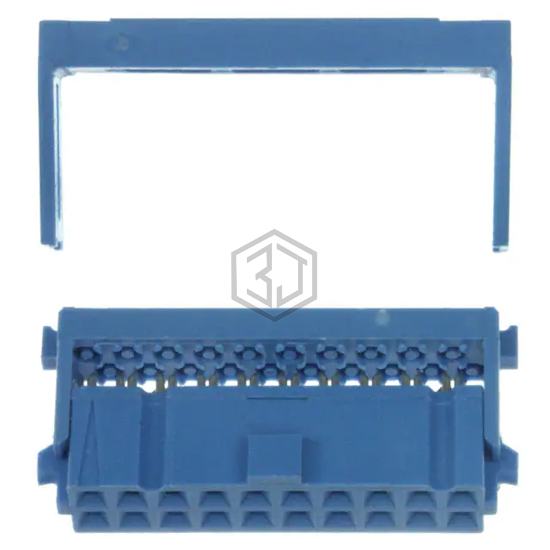 1-1658526-3 - TE Connectivity AMP Connectors - Rectangular Connectors - Free Hanging, Panel Mount