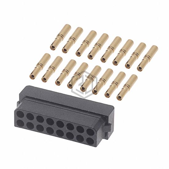 M80-8891605 - Harwin Inc. - Rectangular Connectors - Free Hanging, Panel Mount