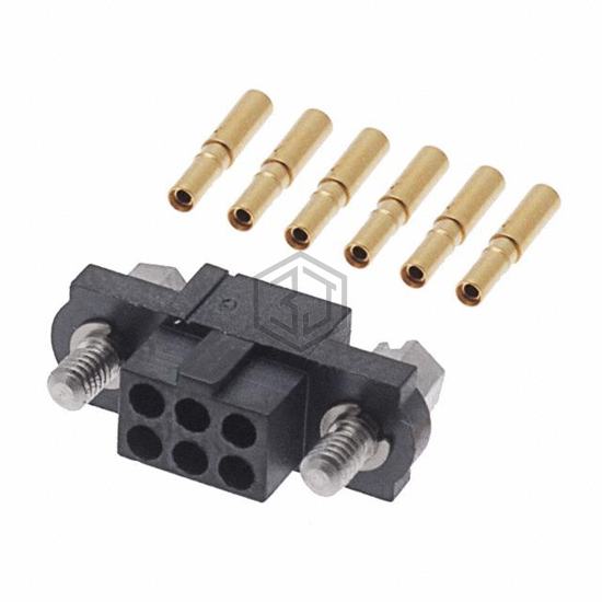 M80-4610605 - Harwin Inc. - Rectangular Connectors - Free Hanging, Panel Mount
