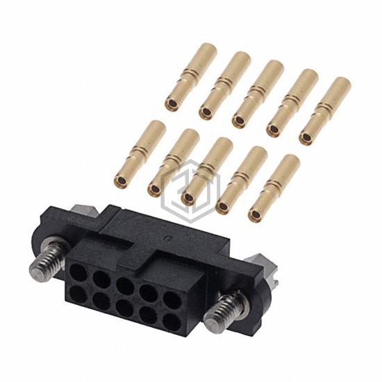 M80-4611005 - Harwin Inc. - Rectangular Connectors - Free Hanging, Panel Mount