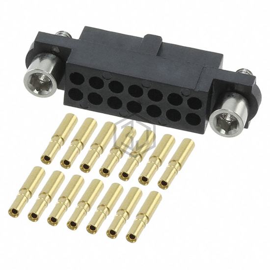 M80-4801405 - Harwin Inc. - Rectangular Connectors - Free Hanging, Panel Mount