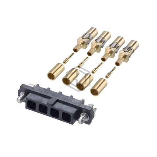 M80-FC305F1-04 - Harwin Inc. - Rectangular Connectors - Free Hanging, Panel Mount