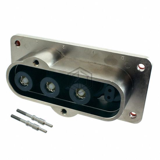 ER43BB11 - Amphenol Industrial Operations - Rectangular Connectors - Free Hanging, Panel Mount